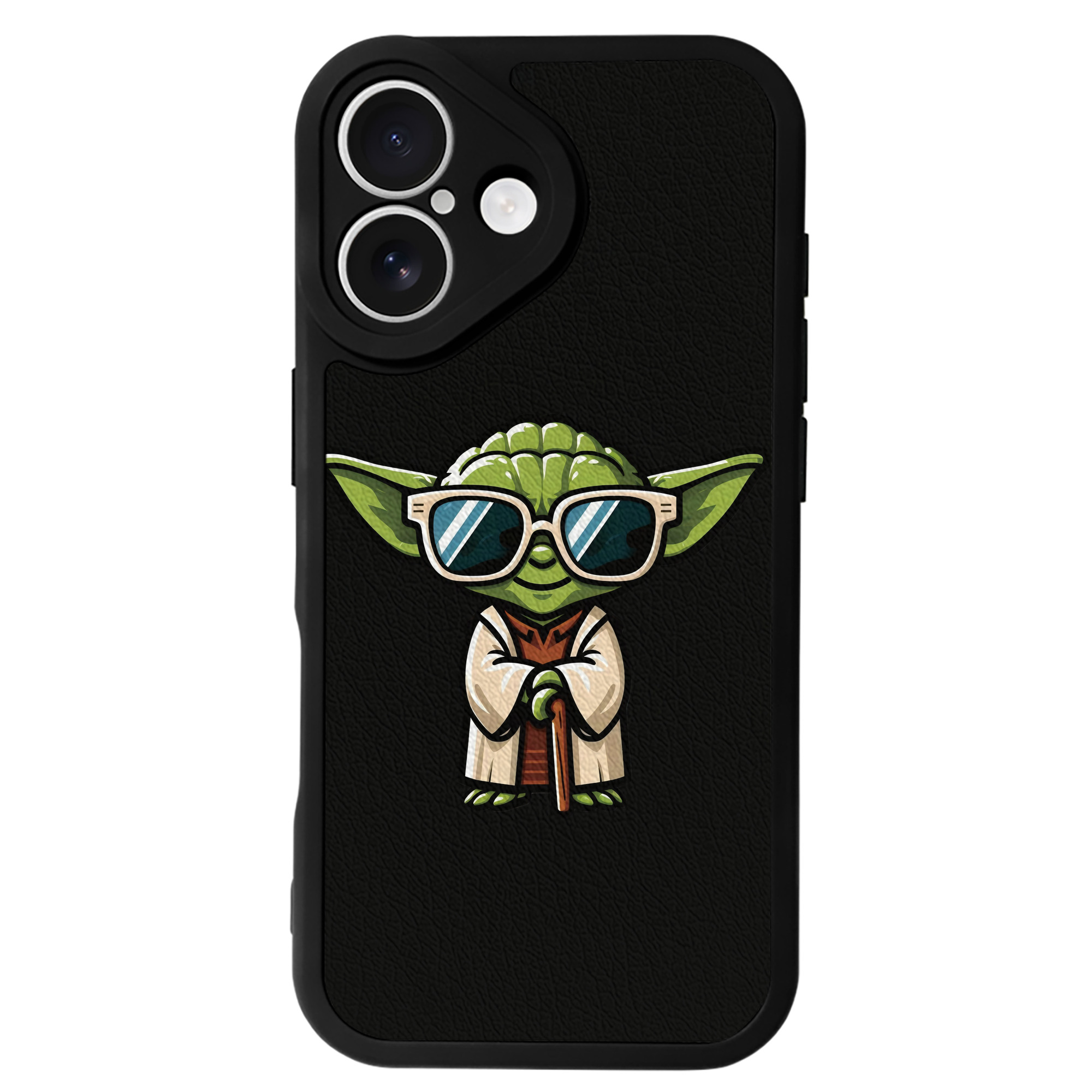 （画像用） スター・ウォーズ Star Wars 【iPhone 16シリーズ対応】シリコンスマホケース（レザー調） 材質：シリコン